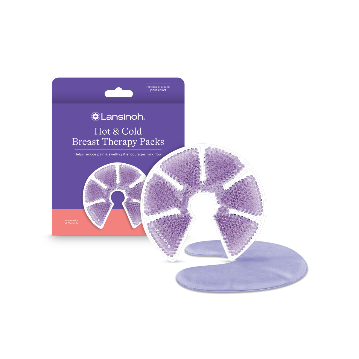 Lansinoh Terapia Frío/Calor para el pecho TheraPearl® 3-en-1