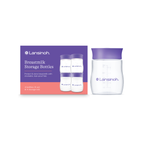 Lansinoh Botellas de almacenamiento de leche materna 160 ml (Pack 4)