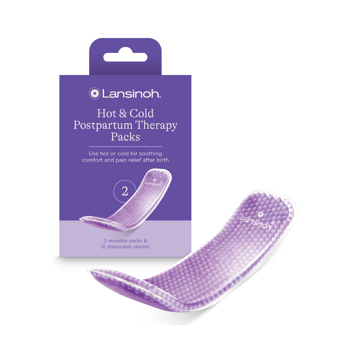 Lansinoh Compresa Frío/Calor posparto reutilizable