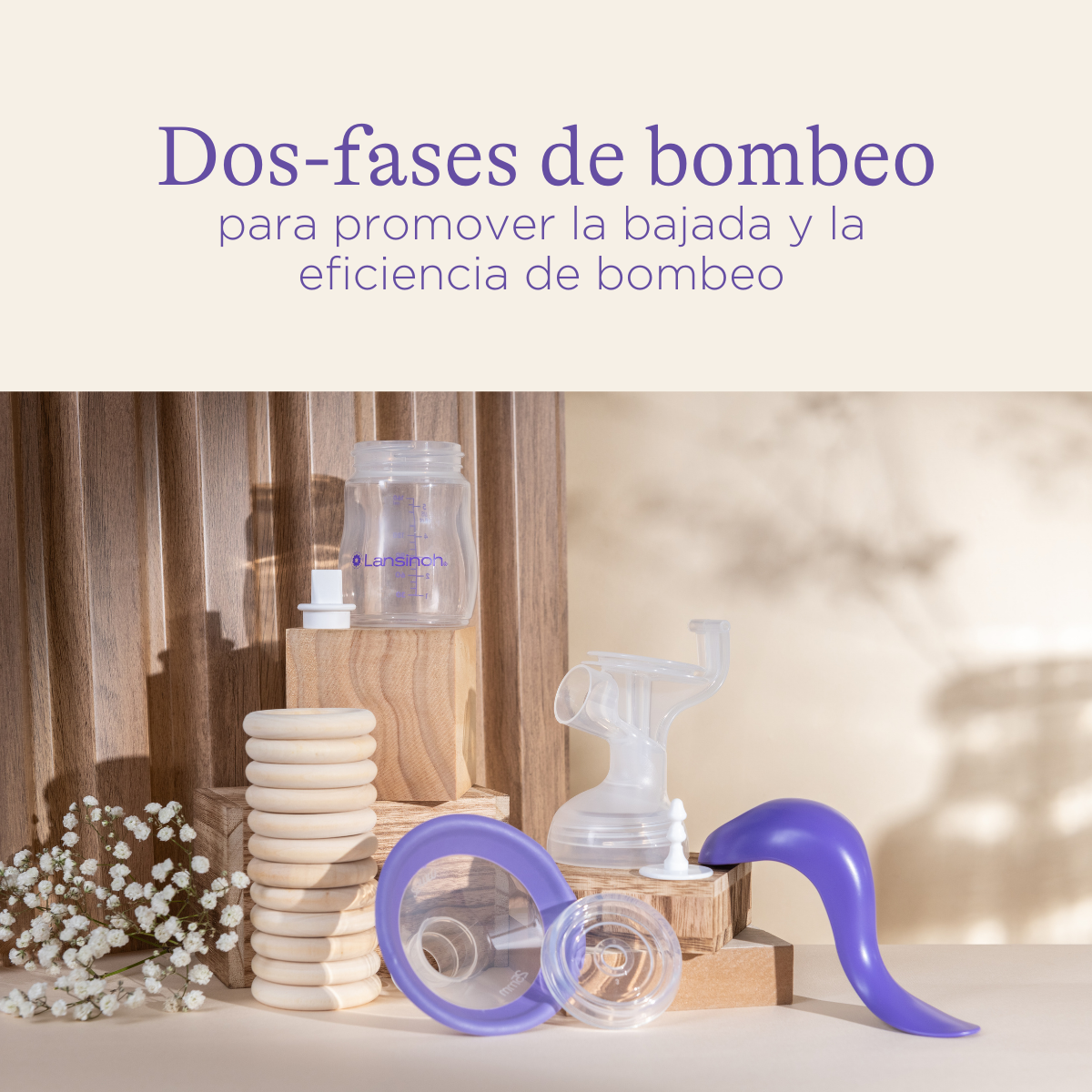 Lansinoh Extractor de leche manual Pro