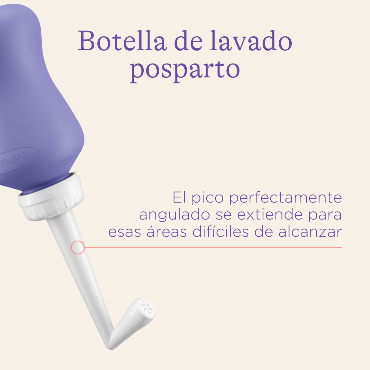 Lansinoh Botella de lavado perineal posparto