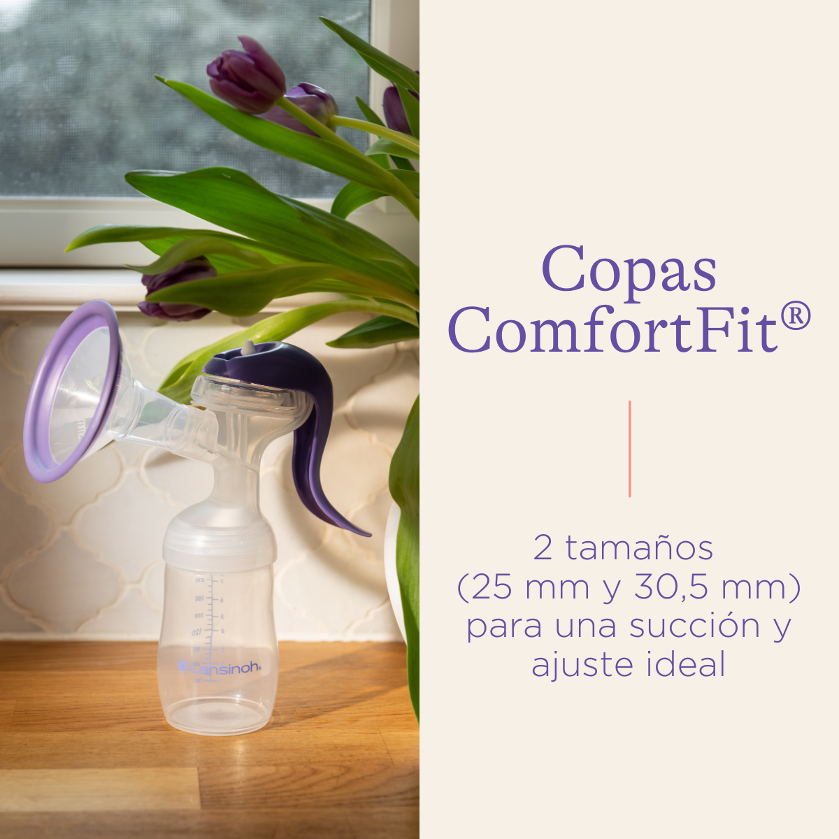 Lansinoh Extractor de leche manual Pro