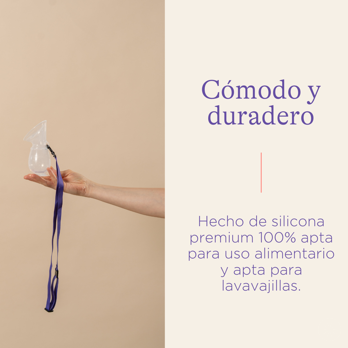 Lansinoh Recolector de leche materna de silicona