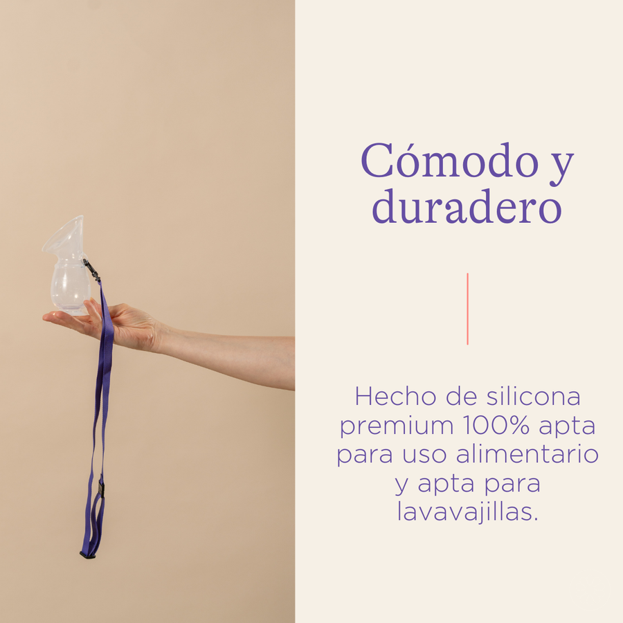 Lansinoh Recolector de leche materna de silicona