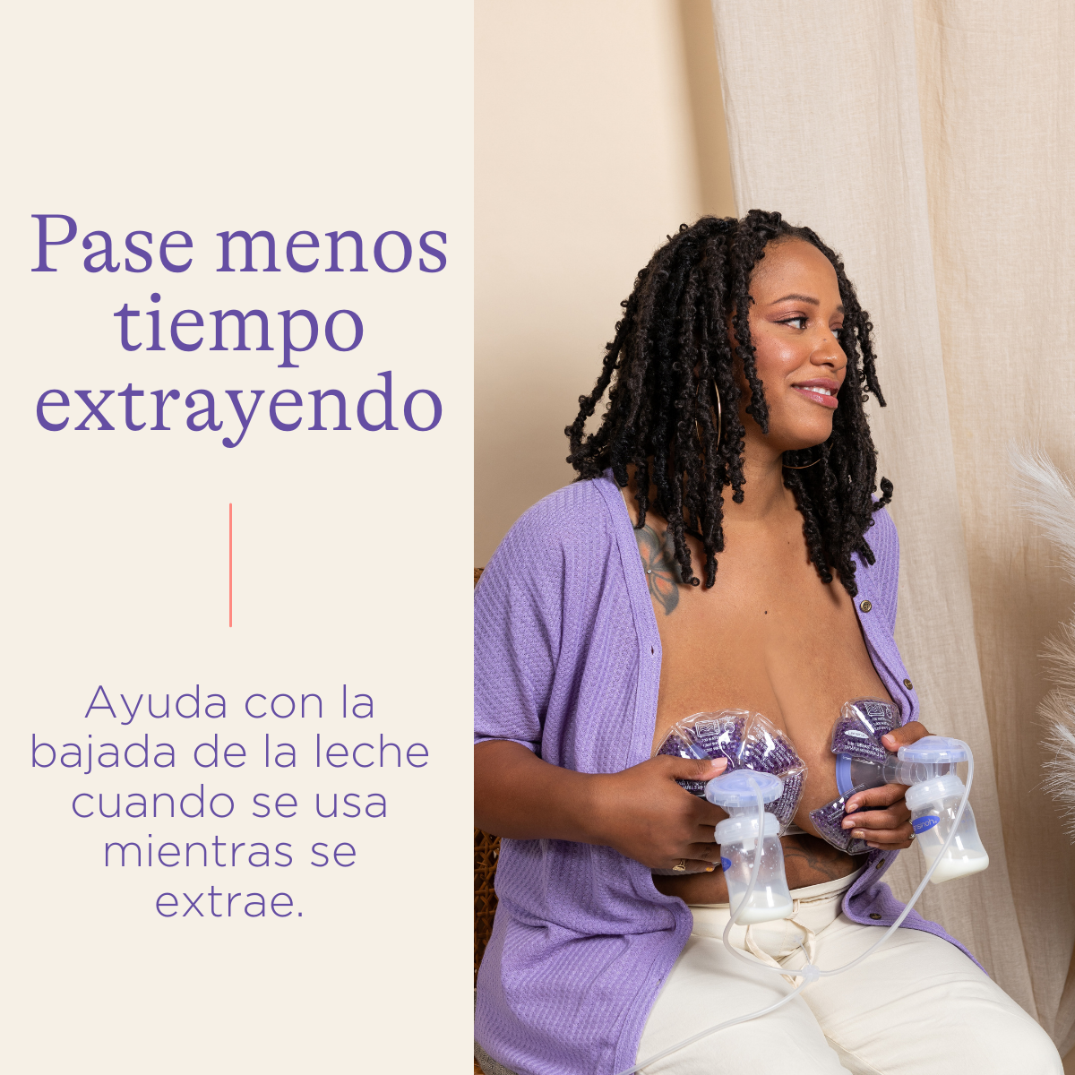 Lansinoh Terapia Frío/Calor para el pecho TheraPearl® 3-en-1