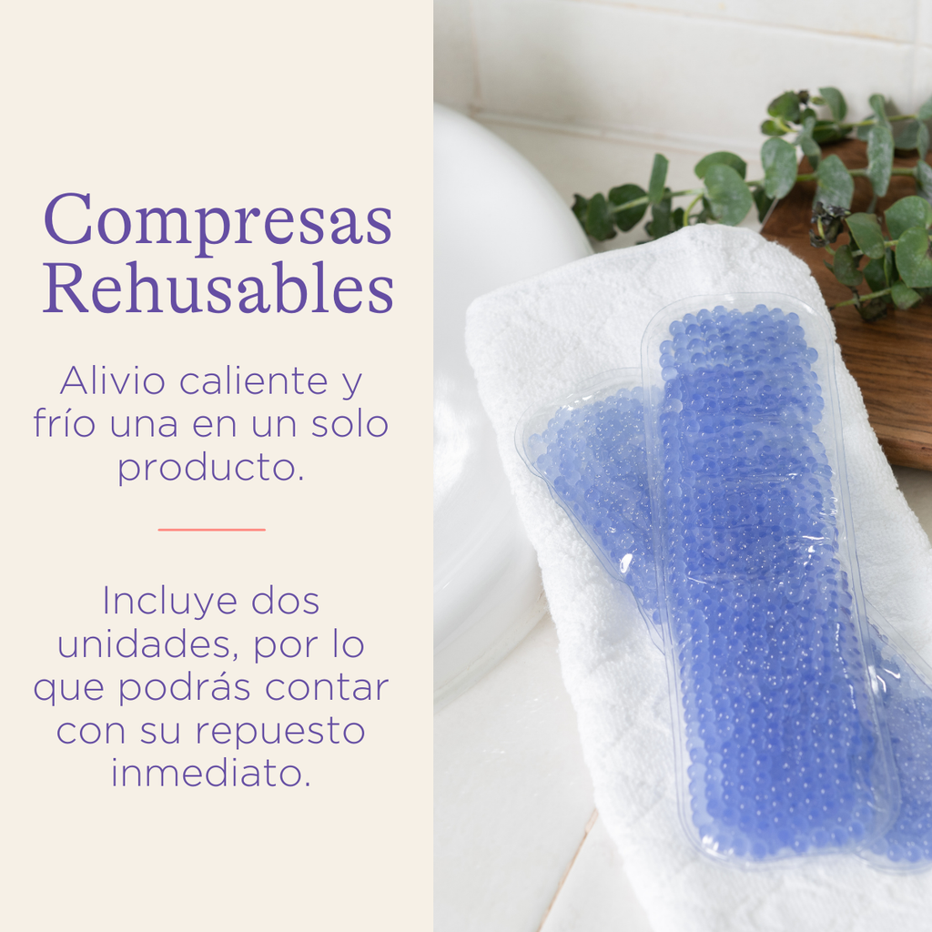 Lansinoh Compresa Frío/Calor posparto reutilizable