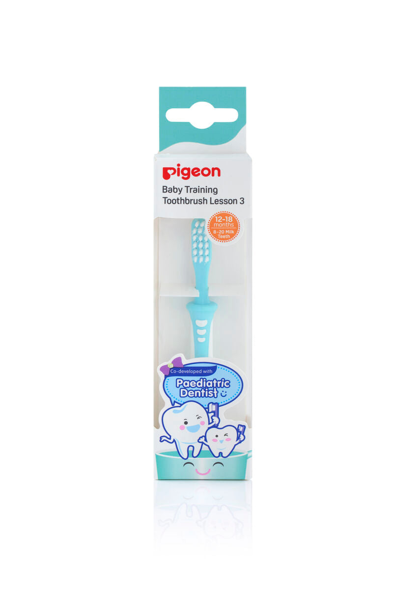 Pigeon Cepillo dental lección 3 (12–18 meses)