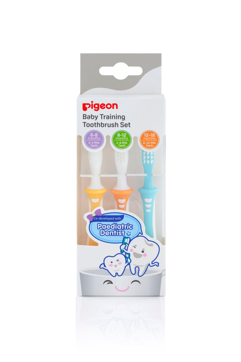 Pigeon Set de cepillos de dientes de entrenamiento 3 pasos