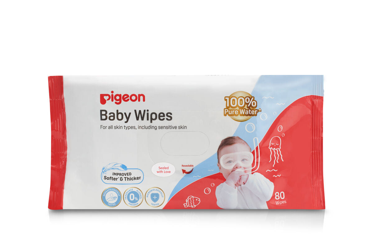 Pigeon Baby wipes 99% agua