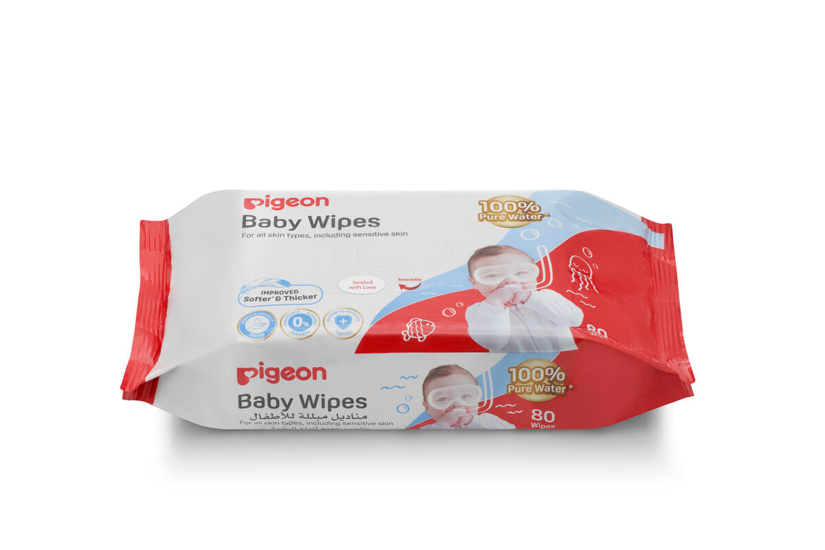Pigeon Baby wipes 99% agua