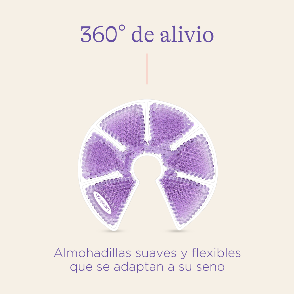 Lansinoh Terapia Frío/Calor para el pecho TheraPearl® 3-en-1