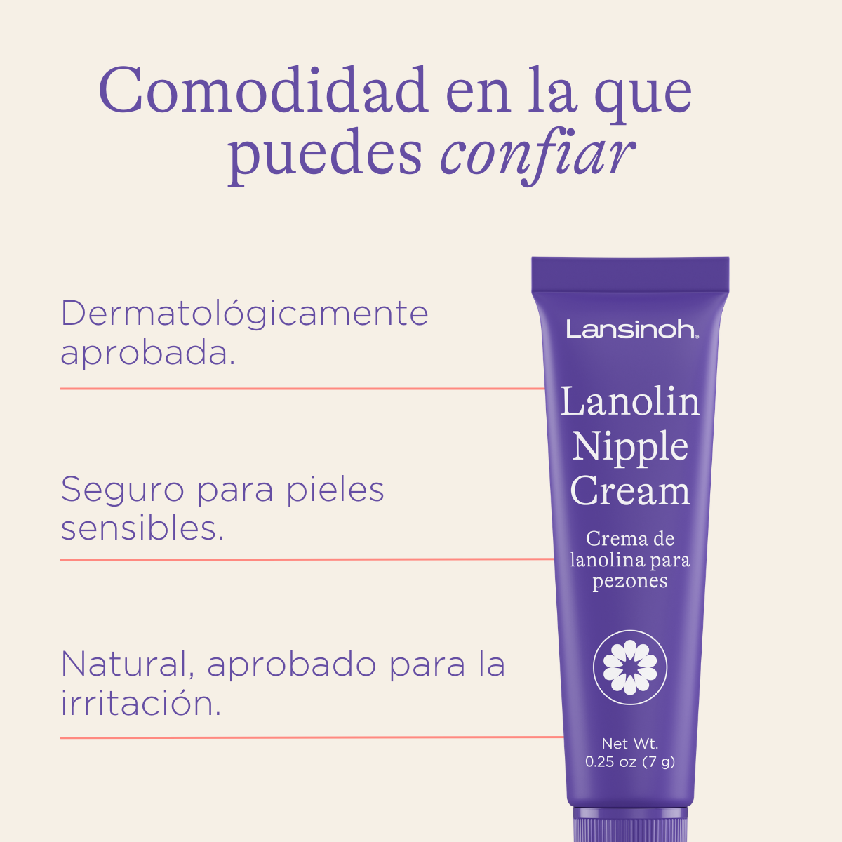 Lansinoh Crema de Lanolina HPA® para Pezones