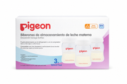 Pigeon Biberón de almacenamiento 160 ml – Pack 3 unid