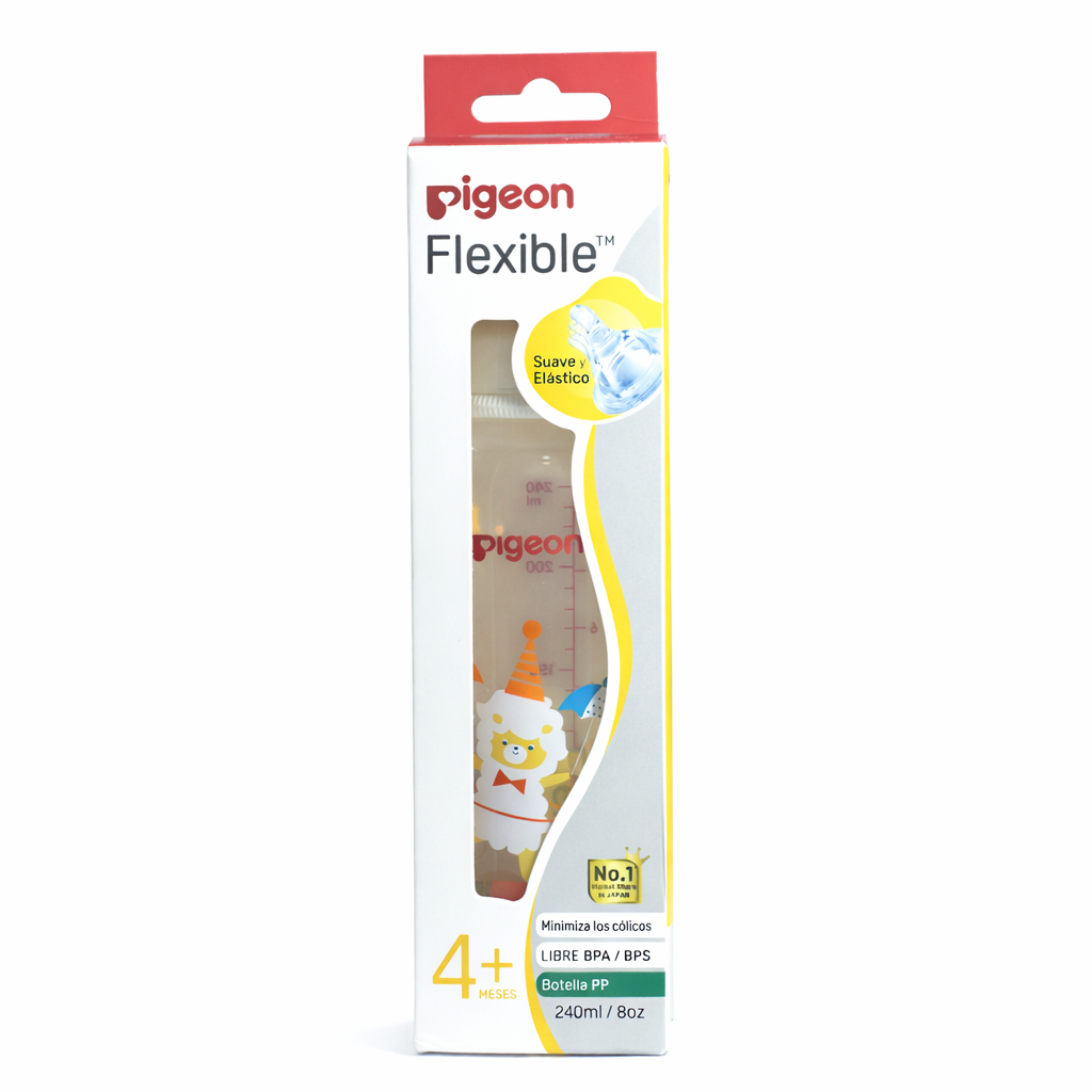 Pigeon Biberón decorado 8 oz (240 ml)