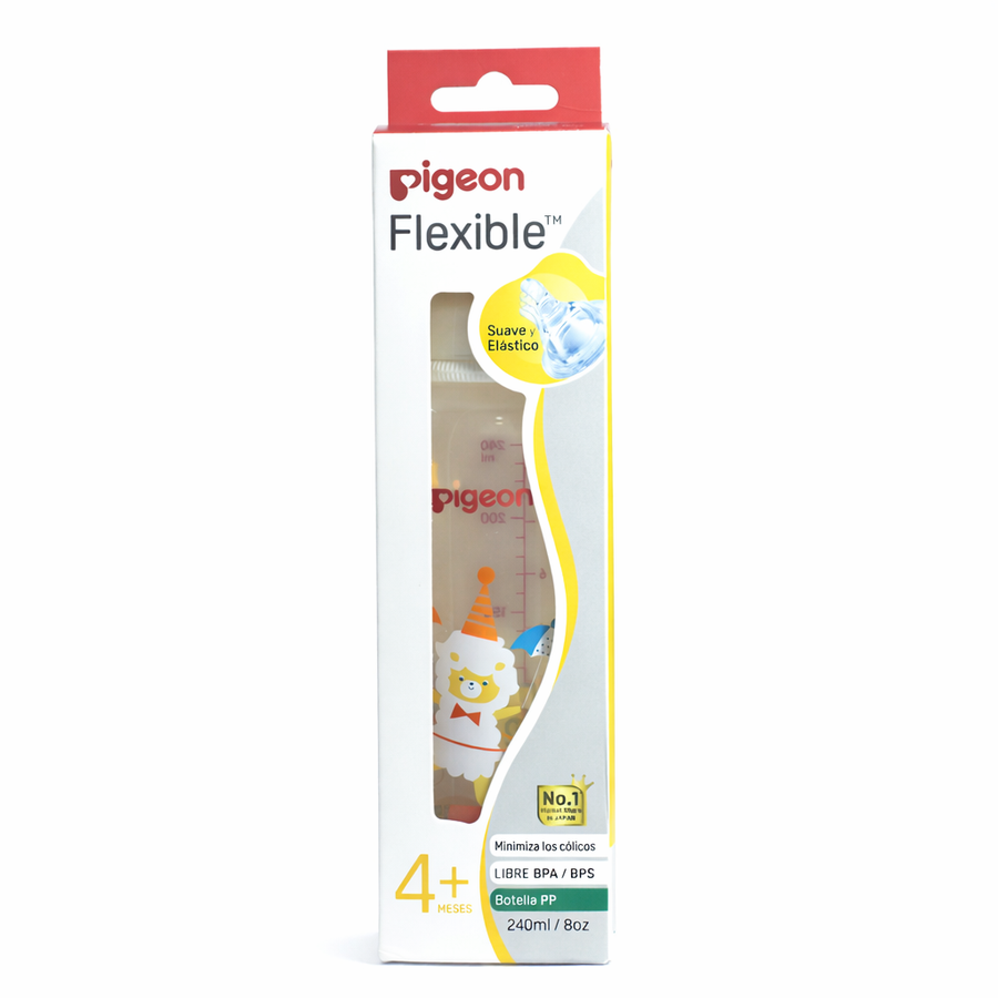 Pigeon Biberón decorado 8 oz (240 ml)