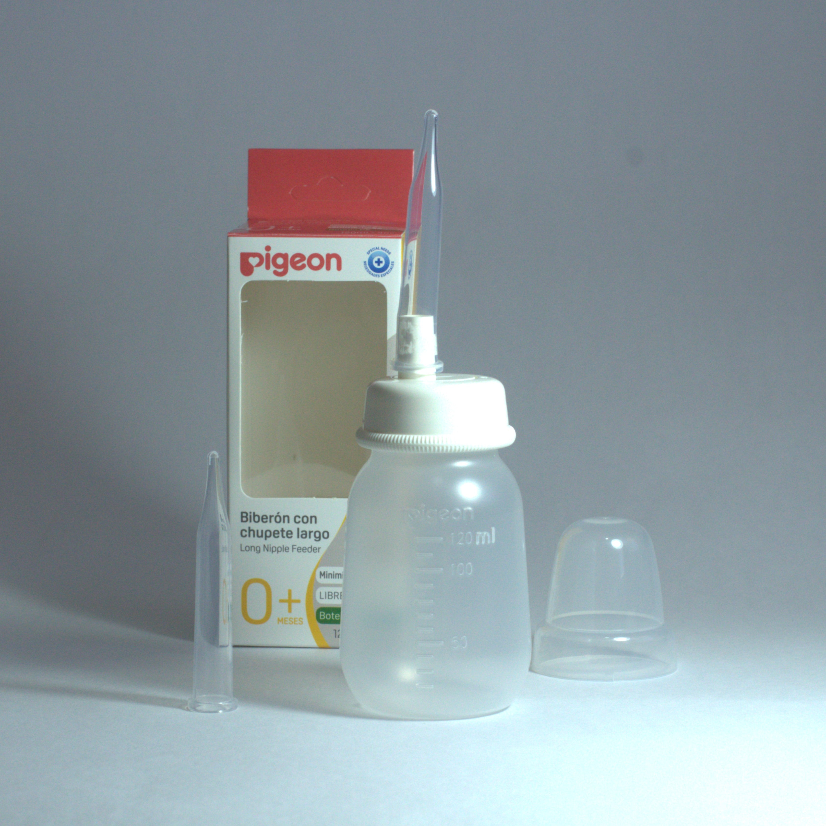 Pigeon Biberón con chupete largo 4oz