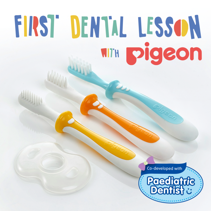 Pigeon Set de cepillos de dientes de entrenamiento 3 pasos
