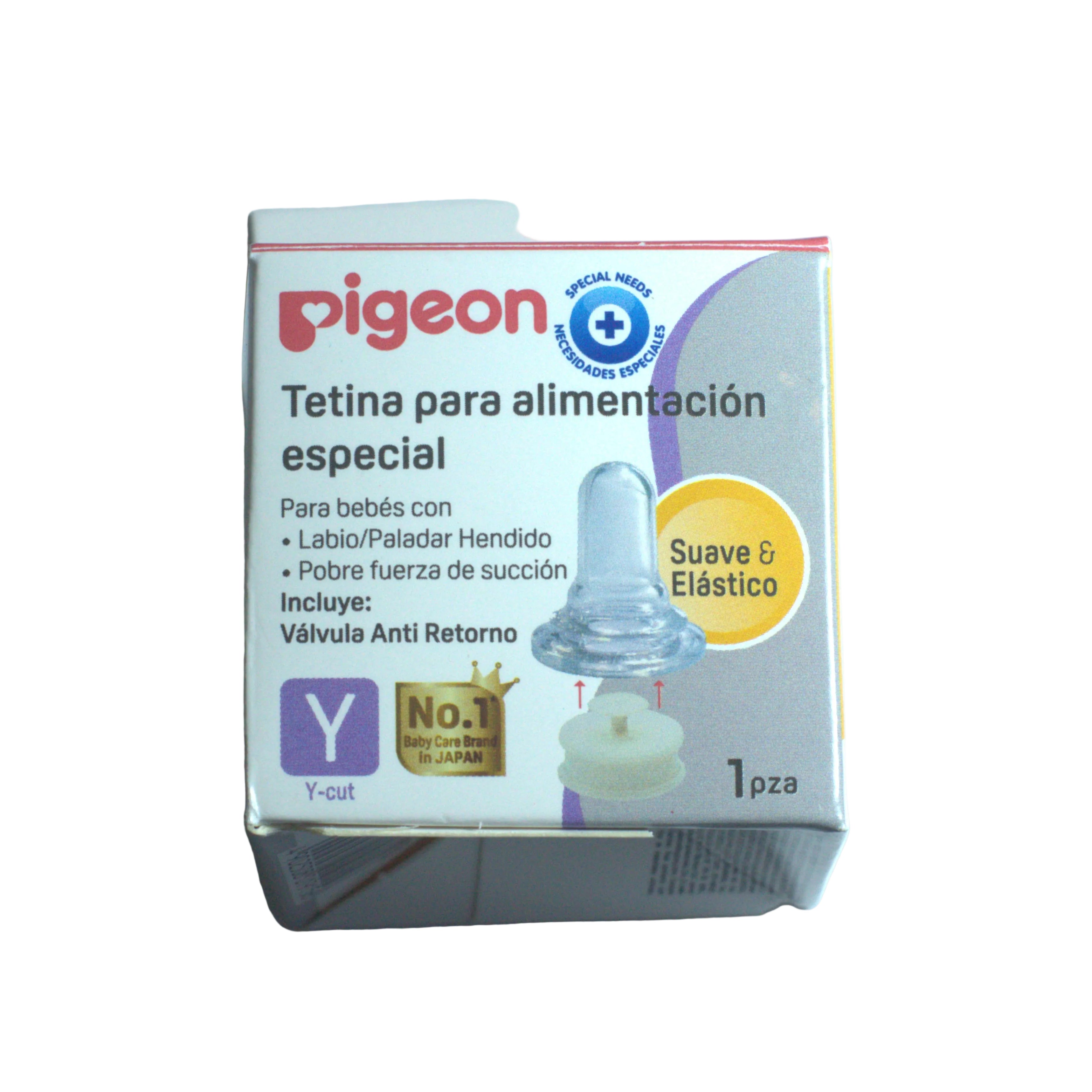 Pigeon Chupete de goma para labio leporino