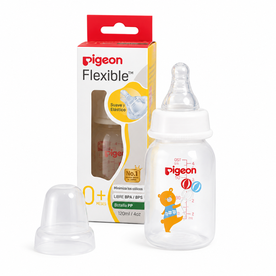 Pigeon Biberón decorado (4oz)
