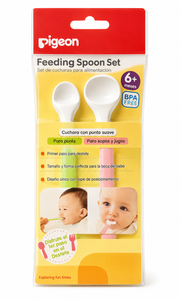 Pigeon Juego de cucharas para bebé 6+ meses