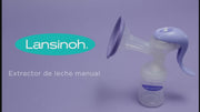 Lansinoh Extractor de leche manual Pro
