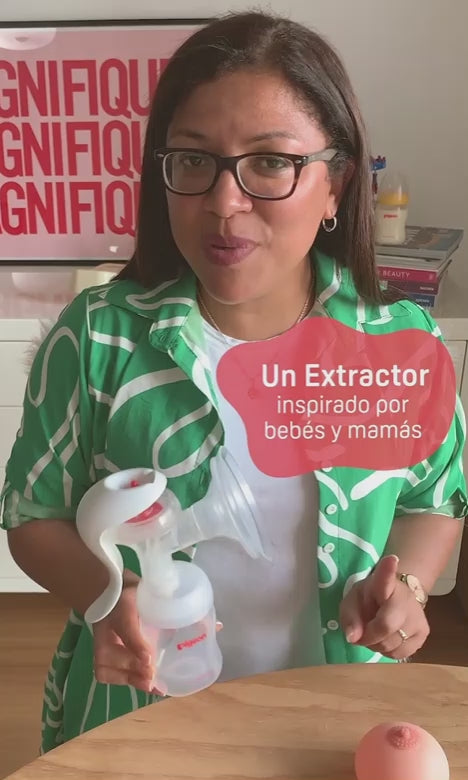 Pigeon Extractor manual premium de leche materna